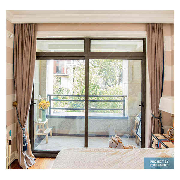 Maximizing space without sacrificing style with aluminium sliding doors for balconies.
