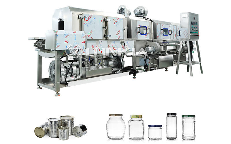 Food Can Washing Drying Machine factory