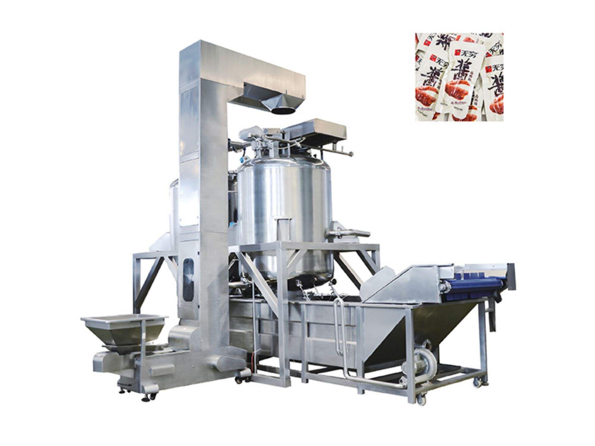 Veritical Flexible Packaging Continuous Sterilization Retort machine