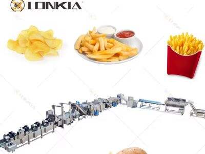 Larger capacity Frozen French Fries Production Line