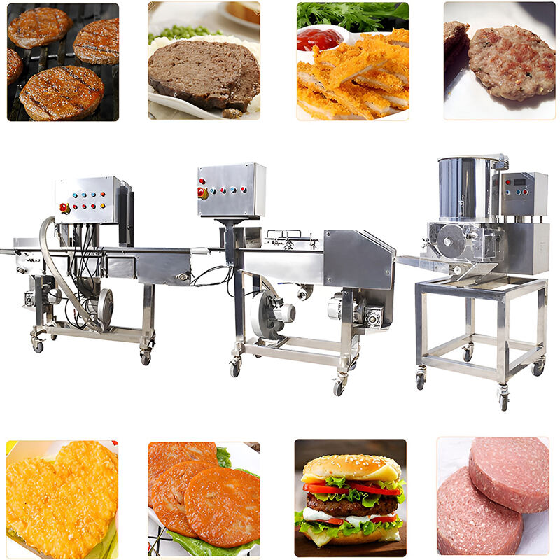 Burger Meat Patty Production Line