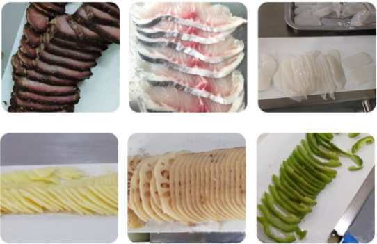 Frozen Meat Slicer Bacon Making Automatic Cutting Machine details