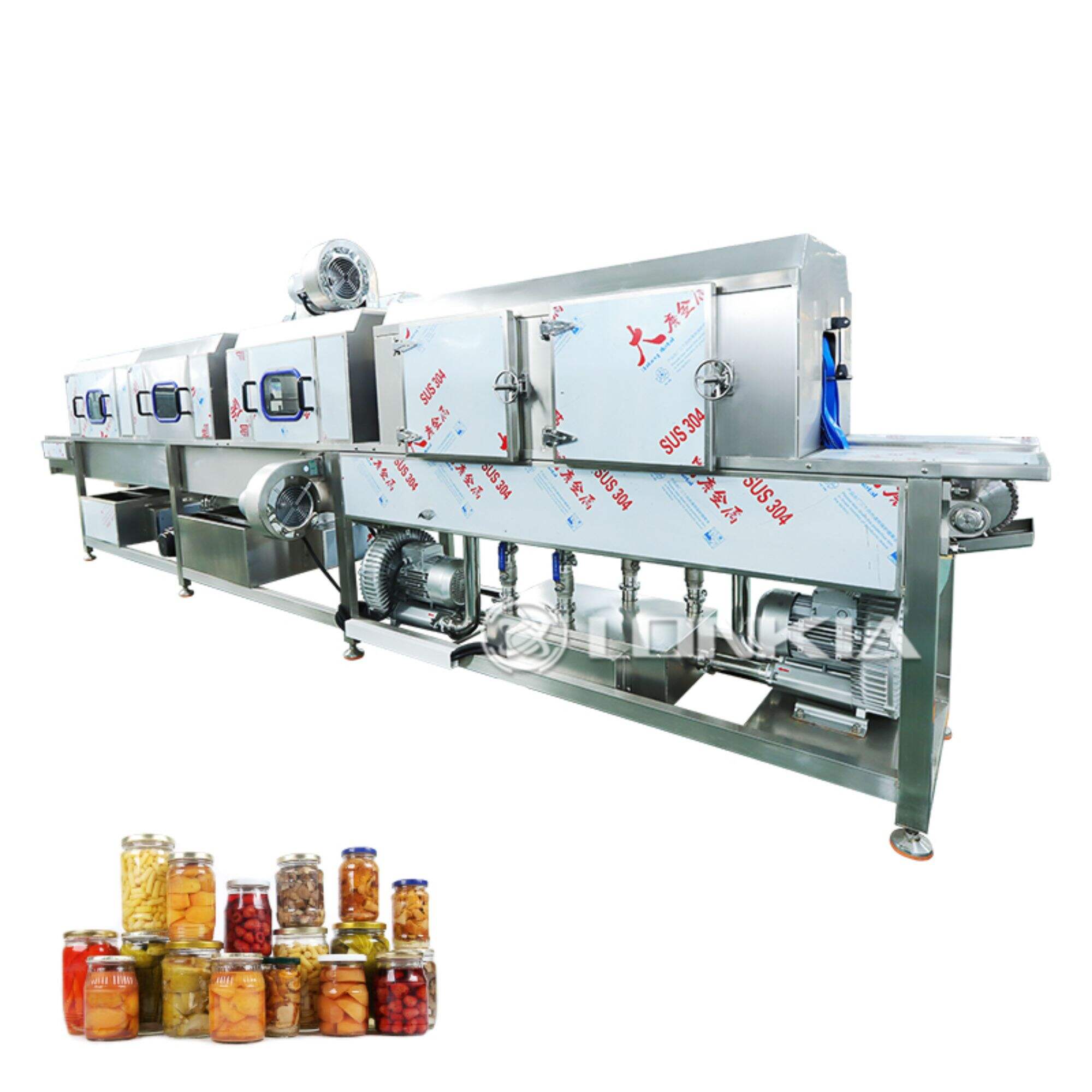 Food Can Washing Drying Machine