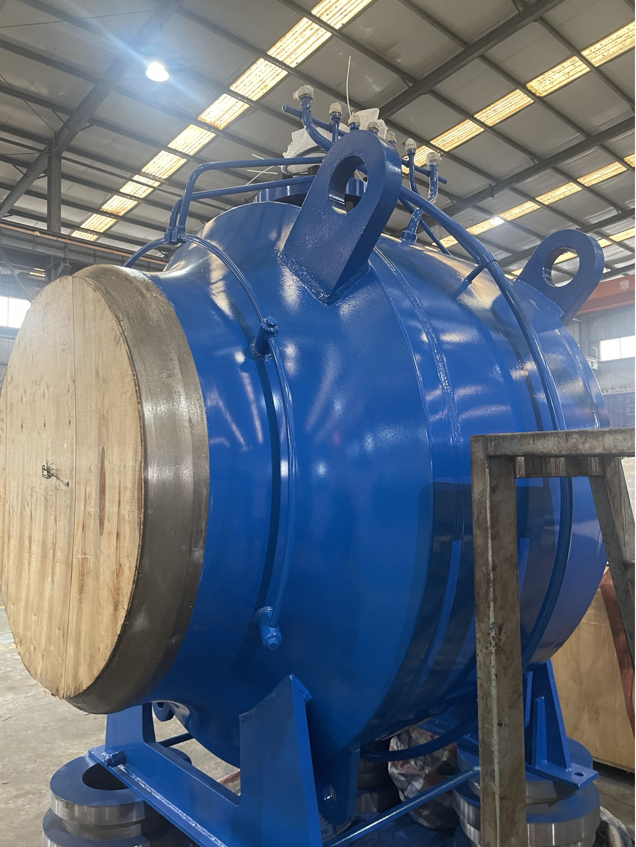 DN1000~DN1200 fully welded ball valve shipped