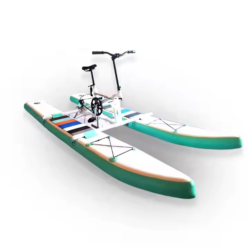 New Arrival Floating Bicycle Pedal Sup Board Dropshipping Inflatable Water Bike