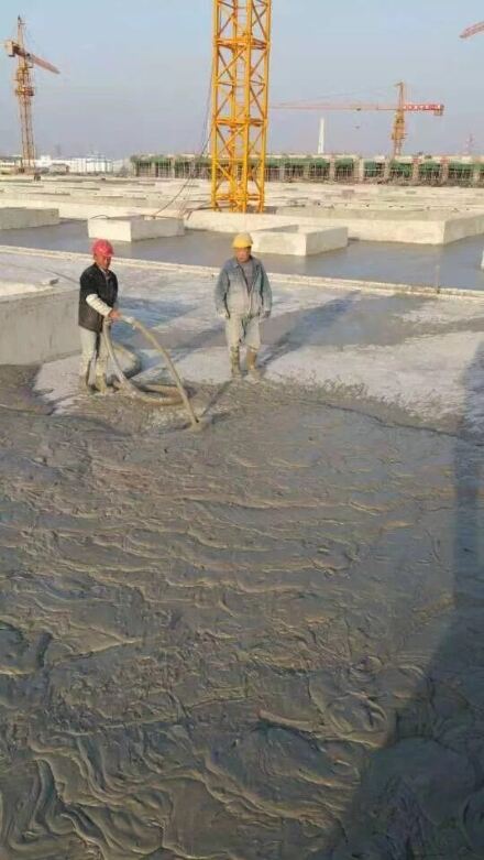 Foamed concrete road bridge highway filling