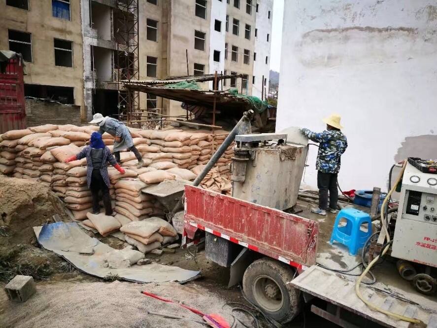 Foamed concrete road bridge highway filling