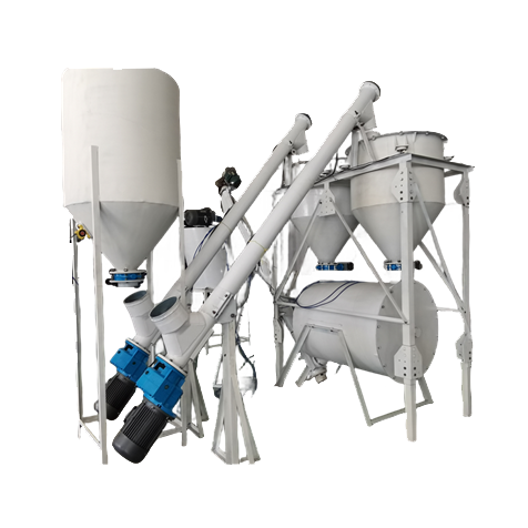 Dry mix mortar production line