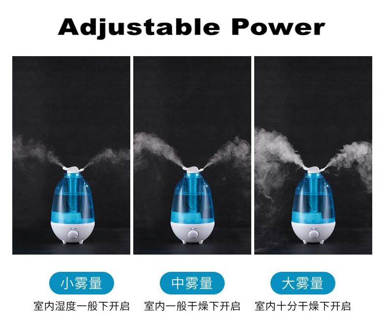 4l Ultrasonic Automatic Shutdown Adjustable Power Aroma Essential Oil Evaporative Aromatherapy Air Humidifier Purifier supplier