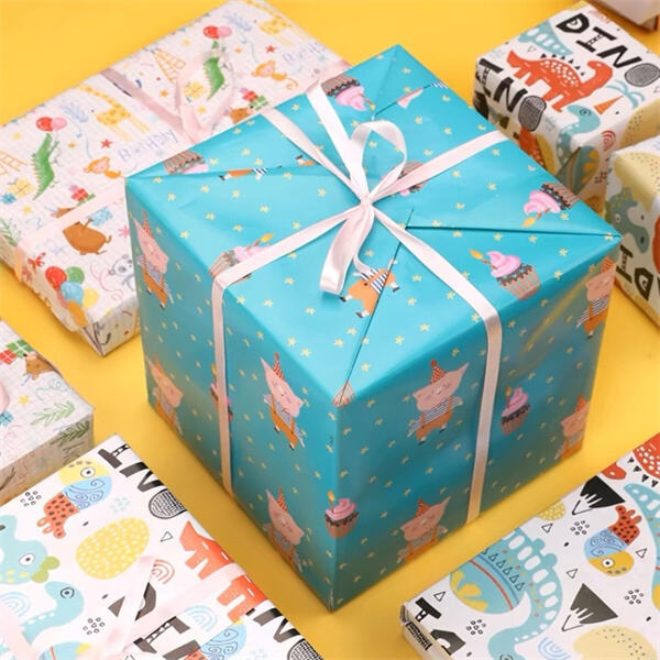 Gift Box Wrapping Paper Innovation