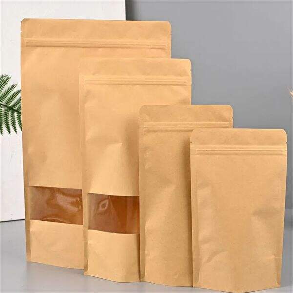 Stay Organized with Brown Kraft Paper Pouches for Storage