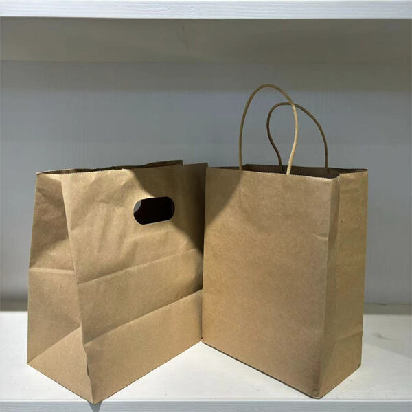 Brown Paper Gift Bag cum Hands Nuptialis Keepsake