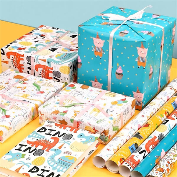 Safety Packaging in Gift Box Wrapping Paper