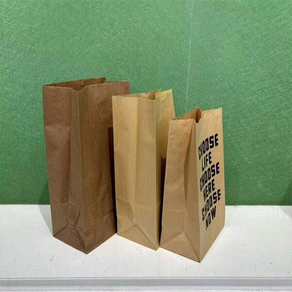 And the environment is being benefited with Brown Paper Sandwich Bags.