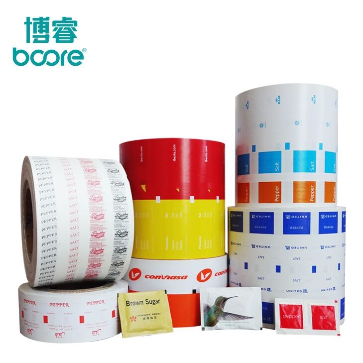 Edulcoror Pepper Sal Sugar Packing Paper PE Coated Packaging Paper