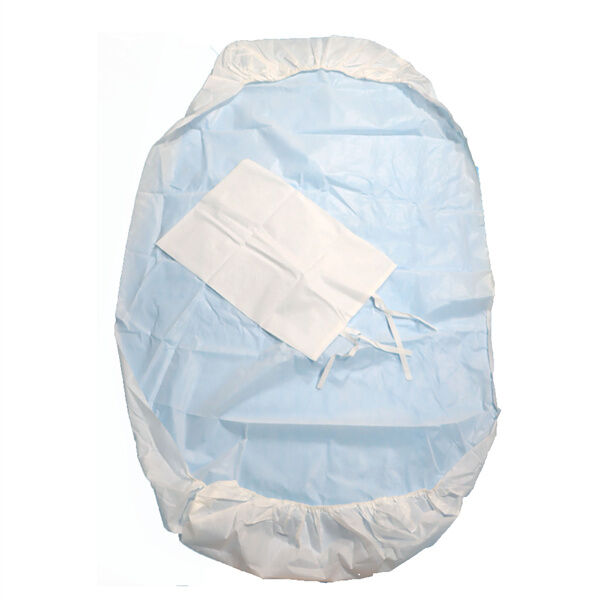 Travel with ease by packing a compact disposable bed sheet cover