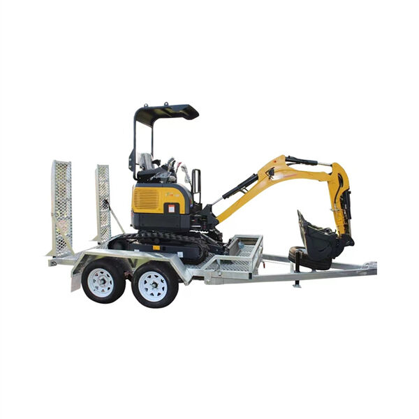 Safety of Mini Excavator With Trailer