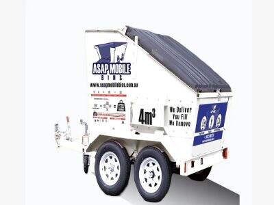 Mini excavator trailers for transport of vehicles and boats