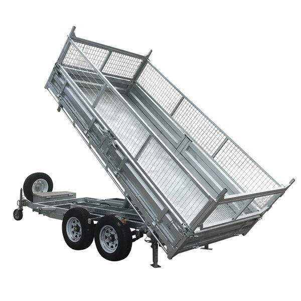 Simple to Take Advantage Of A Hydraulic Flat Top Tipper Trailer