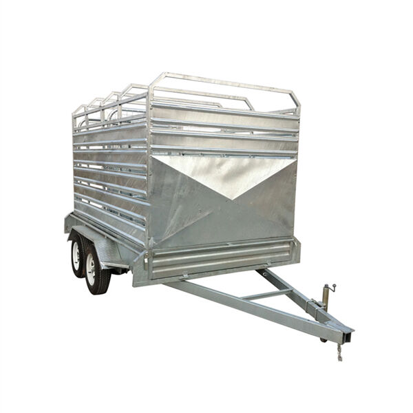 Utilizing Single Axle Livestock Trailer