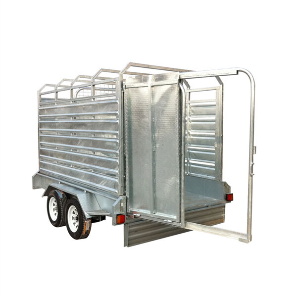 Usage of Single Axle Livestock Trailer