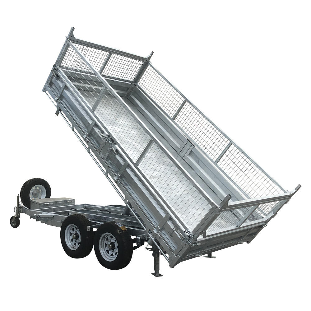 5T Flat Top Hydraulic tipping trailer (MOQ 5)