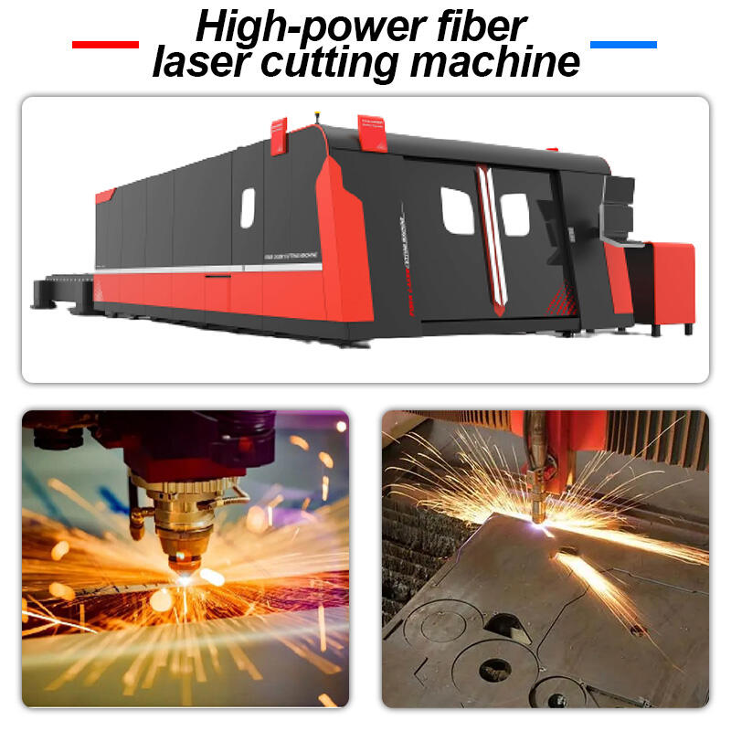 02 high-power fiber laser cutting machine