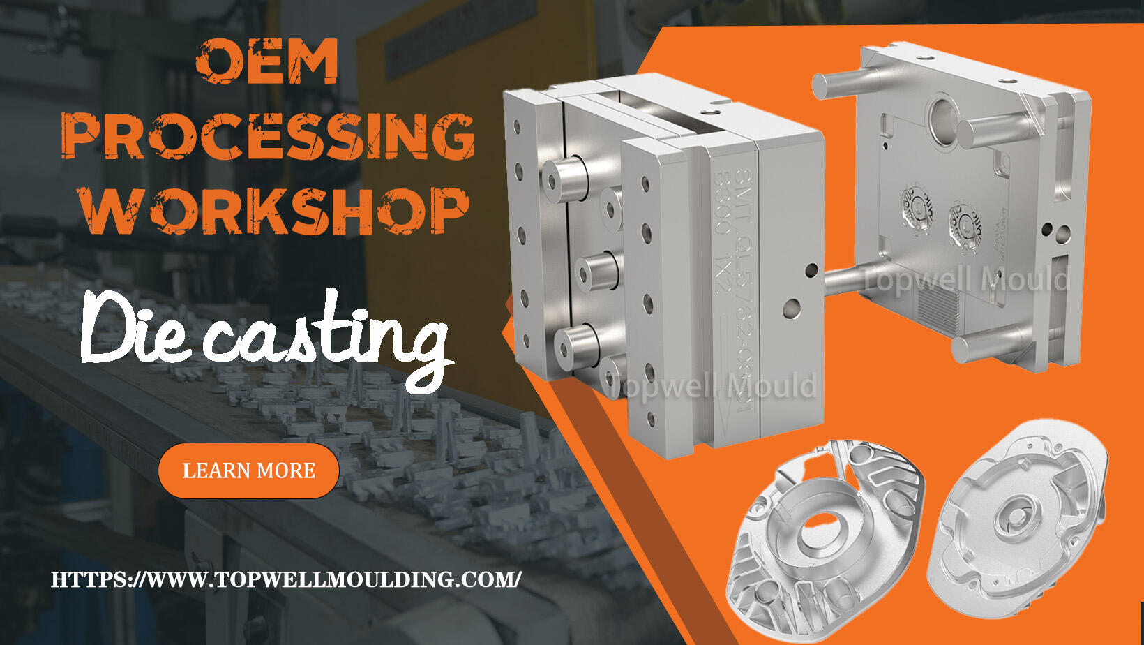The die casting process is widely used in manufacturing#die casting#die-casting technique