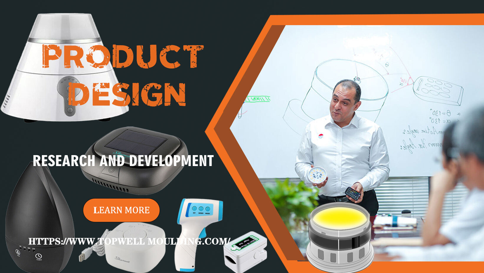 Research and Development;We help our customers make their ideas,become final products.