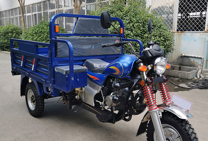 In Senegal, our company's tricycles are well received