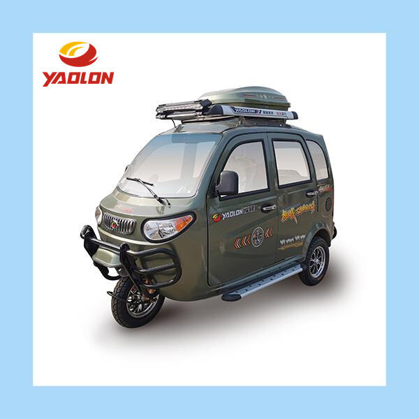 Skip the traffic and enjoy a smooth ride in a motorized tricycle taxi.