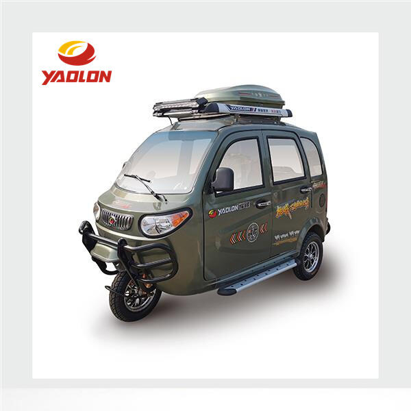 Hop on a motorized tricycle taxi for a fun and memorable journey to your destination.