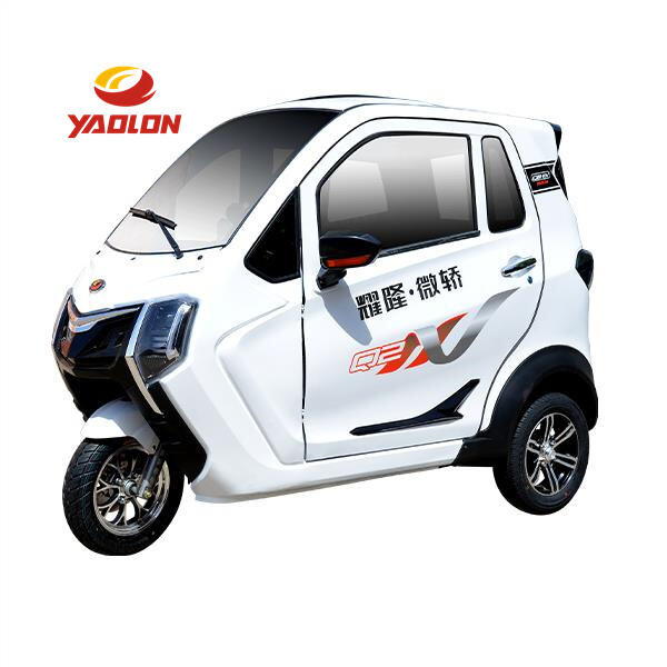 Enjoy a comfortable and safe ride with an enclosed electric tricycle