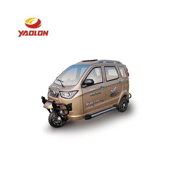 Discover the perfect solution for all-weather transportation with a cabin closed tricycle