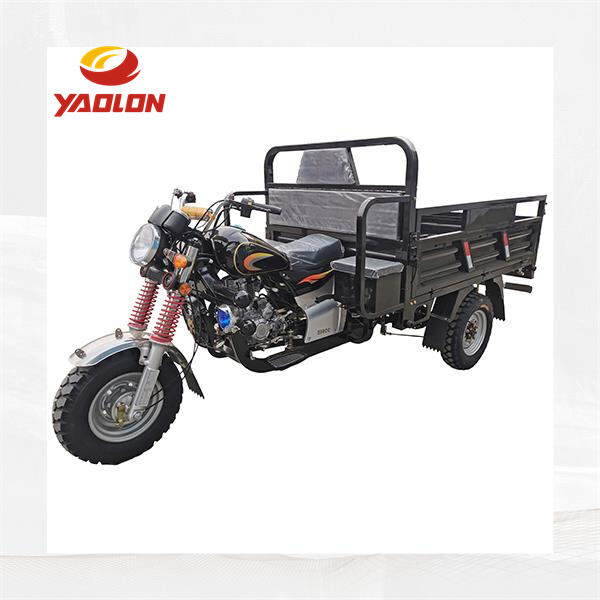 Eco-friendly transportation with a gas powered tricycle