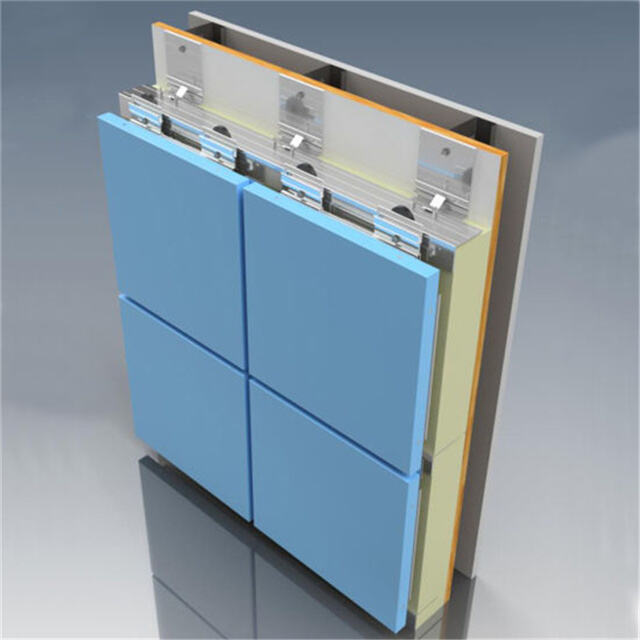Hoja de revestimiento de diseño acp de alta calidad en proveedor de paneles compuestos de aluminio
