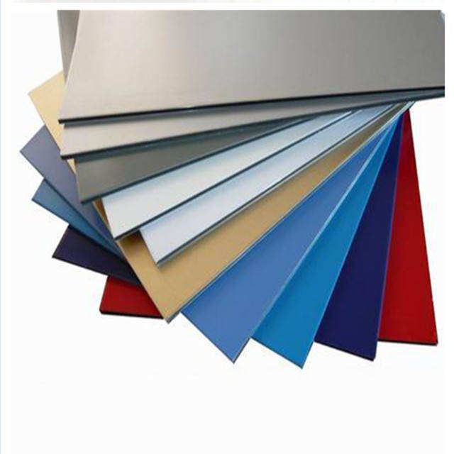 Acp 3/4mm Acp Sheet Manufacturers Wall Cladding Outdoor Acm Alucobond Red Aluminum Composite Panel For Construction supplier