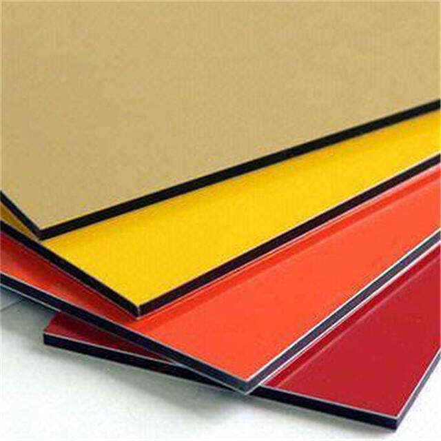 outdoor wall usage acp sheet aluminum composite panel manufacture