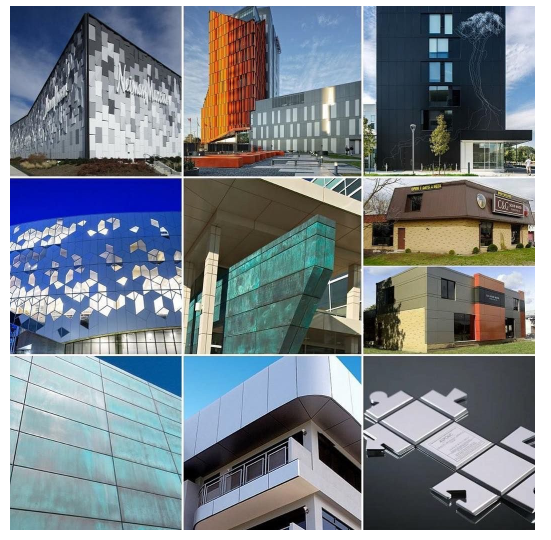 Panneaux muraux extérieurs/Prix Alucobonds/ACM/Fabrication de panneaux composites en aluminium