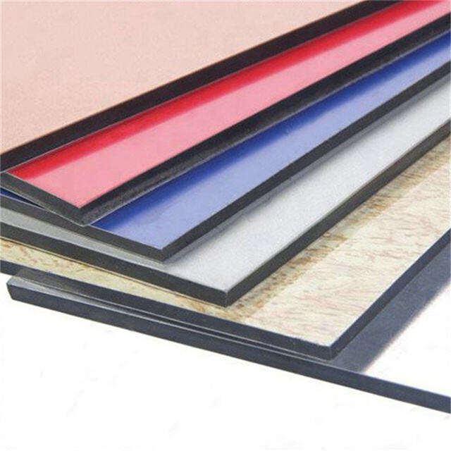 outdoor wall usage acp sheet aluminum composite panel factory