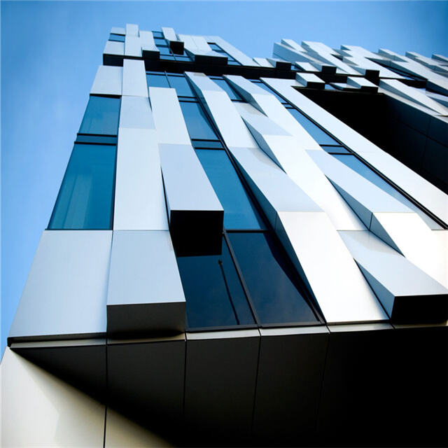 Edifício de revestimento de fachada de parede de alumínio de venda direta da fábrica /ACP/ACM/Detalhes do material composto de alumínio