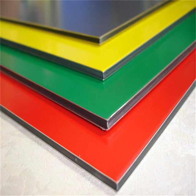 Hoja de revestimiento de diseño acp de alta calidad en detalles de paneles compuestos de aluminio