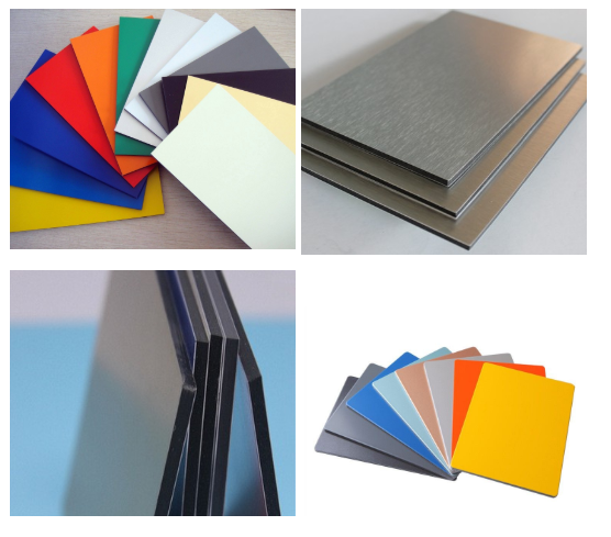 Alucobond Exterior Wall Cladding Glossy ACP ACM Panels Aluminum Composite supplier