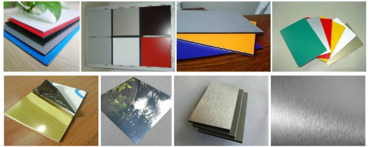 Building Material Wall Decorative Multicolor 3mm Pe Coating Aluminum Composite Panels China 4x8 3mm supplier