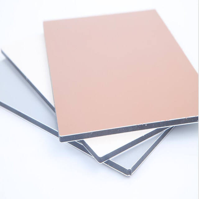 2mm GREEN Color PVDF Aluminum Composite Panel Sheet Exterior Wall Cladding Metal ACP Price 1220x2440mm manufacture