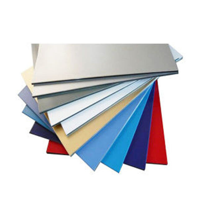Wall Decorative Building Acp Materials Pvdf Coating Outdoor Aluminum Composite Panel 4mm Thickness manufacture