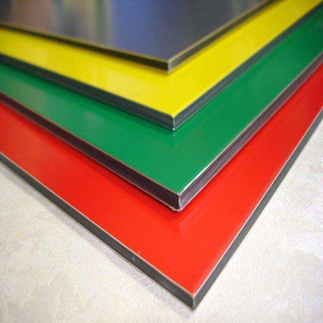 Construction Wall Cladding Decorative Aluminum Composite Panel 4mm ACP factory