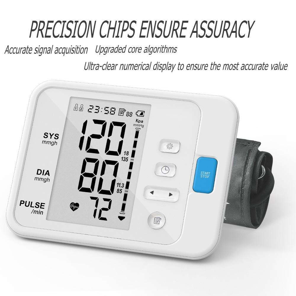 Automatic Electronic Upper Arm Blood Pressure Monitor Digital BP Testing Machine Manufacturer Blood Pressure Monitoring Device factory