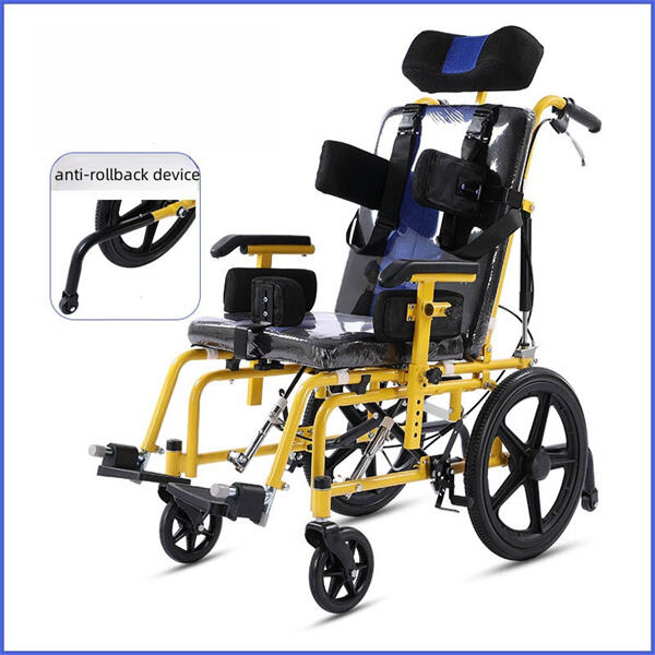 The freedom of a pediatric lightweight wheelchair