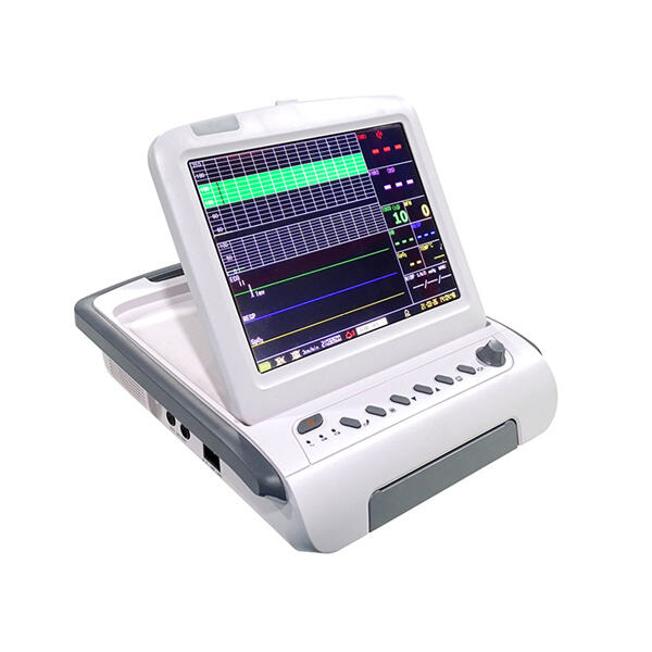 Monitoraggio fetale con Doppler nel studio del medico